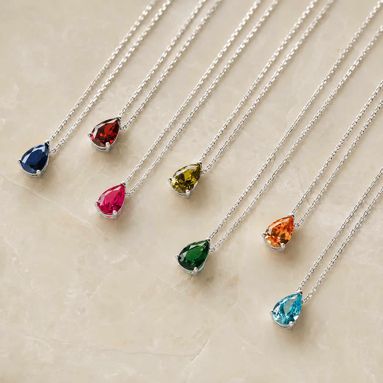 Ophelia Birthstone Necklace