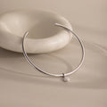Pearl Cuff Choker Necklace Silver 18K Gold Plated