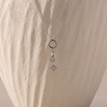 Star Opal Charm Silver 18K Gold Plated