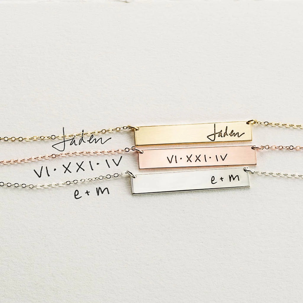 Handwriting Necklace