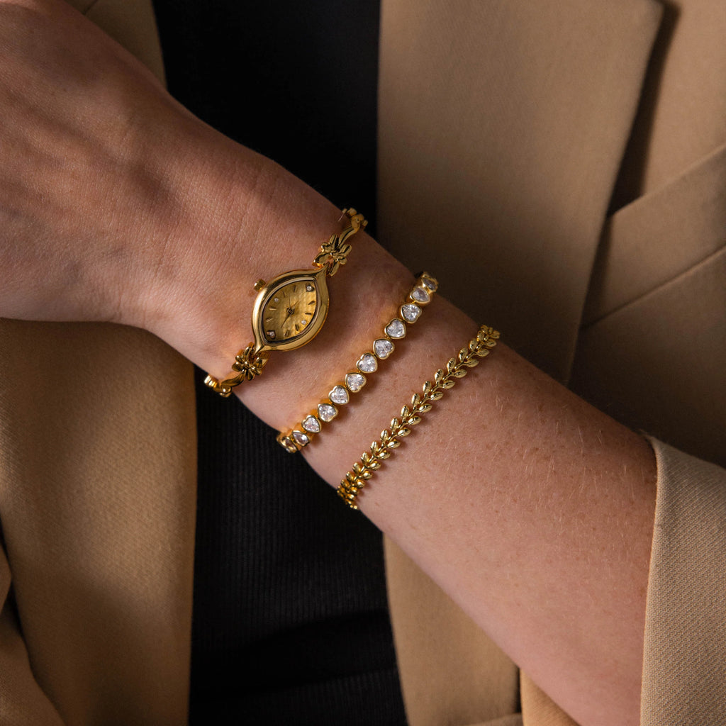 Floral Twist Timepiece