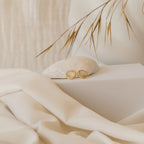 Editor II Huggies Silver 18K Gold Plated
