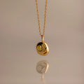 Mixed Topaz Capsule Necklace Silver 18K Gold Plated