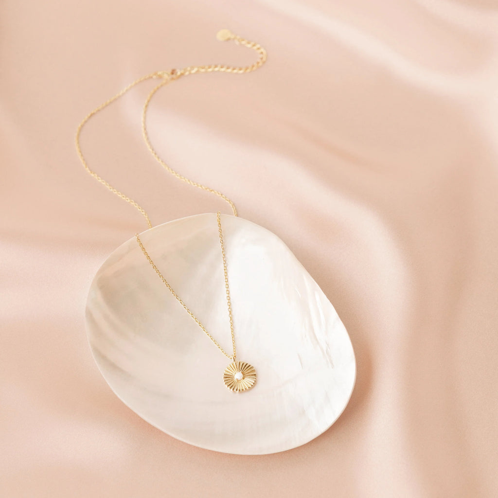 Nova Necklace Silver 18K Gold Plated
