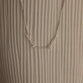 Carrie Box Chain Multiple Name Necklace Silver 18K Gold Plated