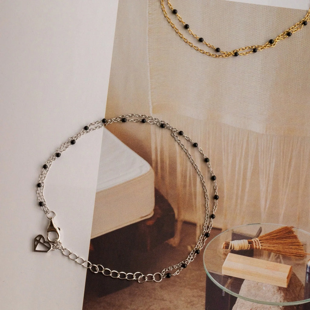 Calypso Station Bracelet  Silver 18K Gold Plated