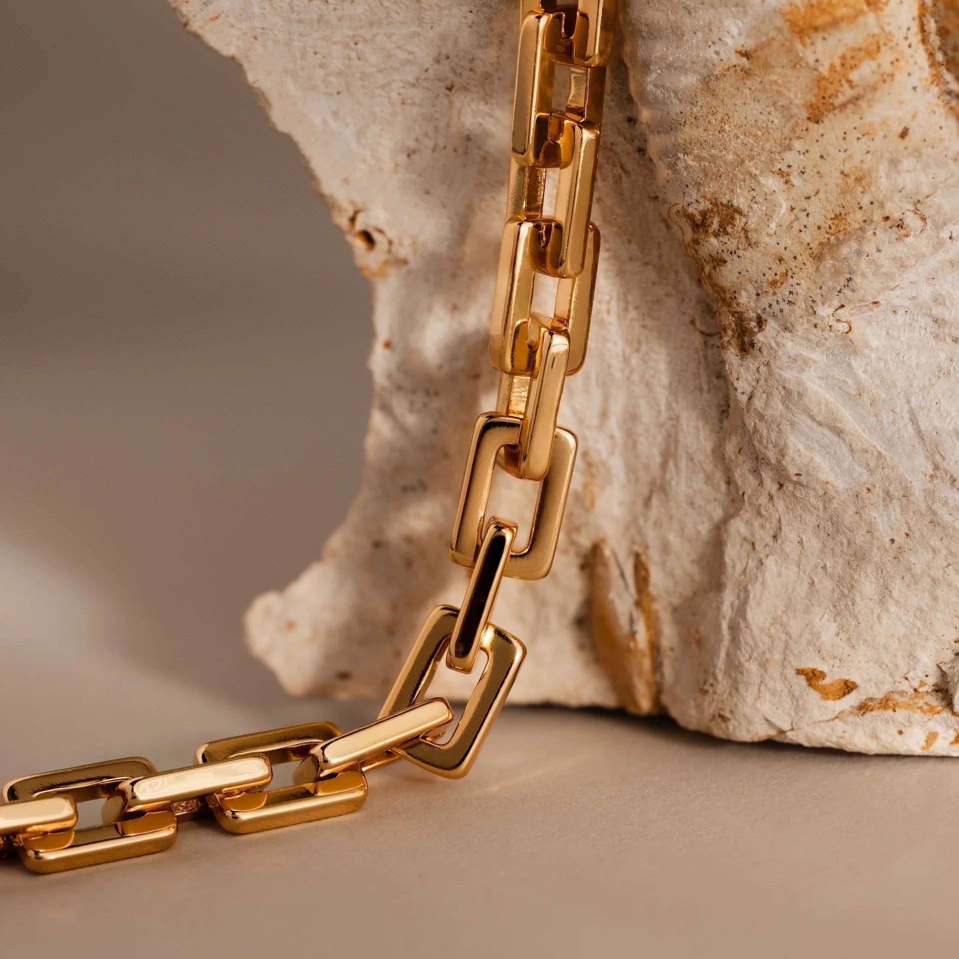 Eternal Link Bracelet Silver 18K Gold Plated
