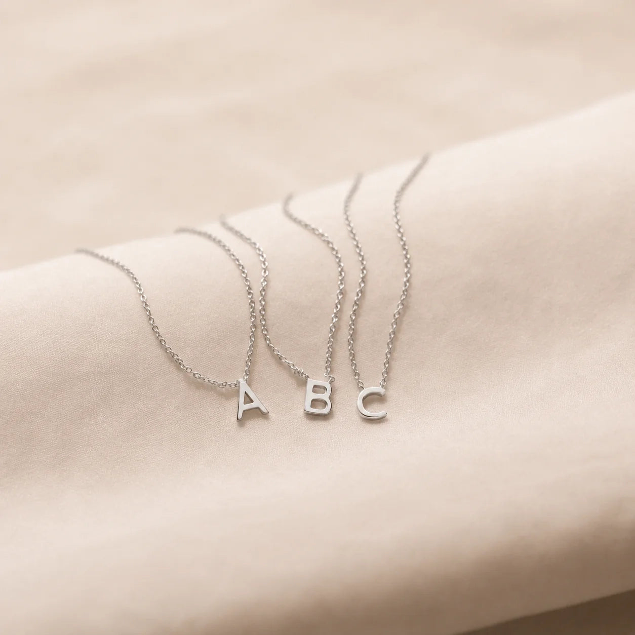 Dainty Initial Necklace