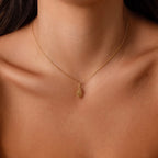Celestial Sun Necklace Silver 18K Gold Plated