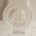 Butterfly Diamond Studs  Silver 18K Gold Plated