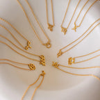 Dainty Zodiac Necklace Silver 18K Gold Plated
