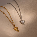 Shark Tooth Necklace Silver 18K Gold Plated
