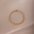 Mini Mariner Chain Bracelet Silver 18K Gold Plated