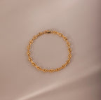 Mini Mariner Chain Bracelet Silver 18K Gold Plated