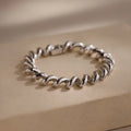 Twisted Chain Bracelet Silver 18K Gold Plated