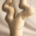 Dainty Chain Necklace Silver 18K Gold Plated