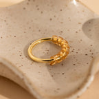 Ring Size Adjuster Silver 18K Gold Plated
