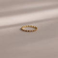 Dainty Marquise Amethyst Ring  Silver 18K Gold Plated