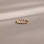 Dainty Marquise Amethyst Ring  Silver 18K Gold Plated