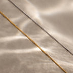 Alice Thin Snake Chain Silver 18K Gold Plated