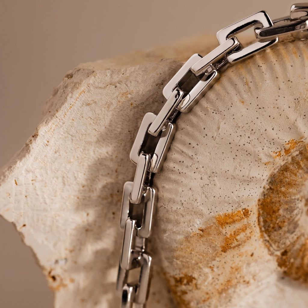 Eternal Link Bracelet Silver 18K Gold Plated