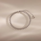 Fishtail Chain Bracelet  Silver 18K Gold Plated