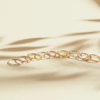 Skinny Zodiac Ring Silver 18K Gold Plated