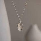 Custom Fingerprint Necklace Silver 18K Gold Plated