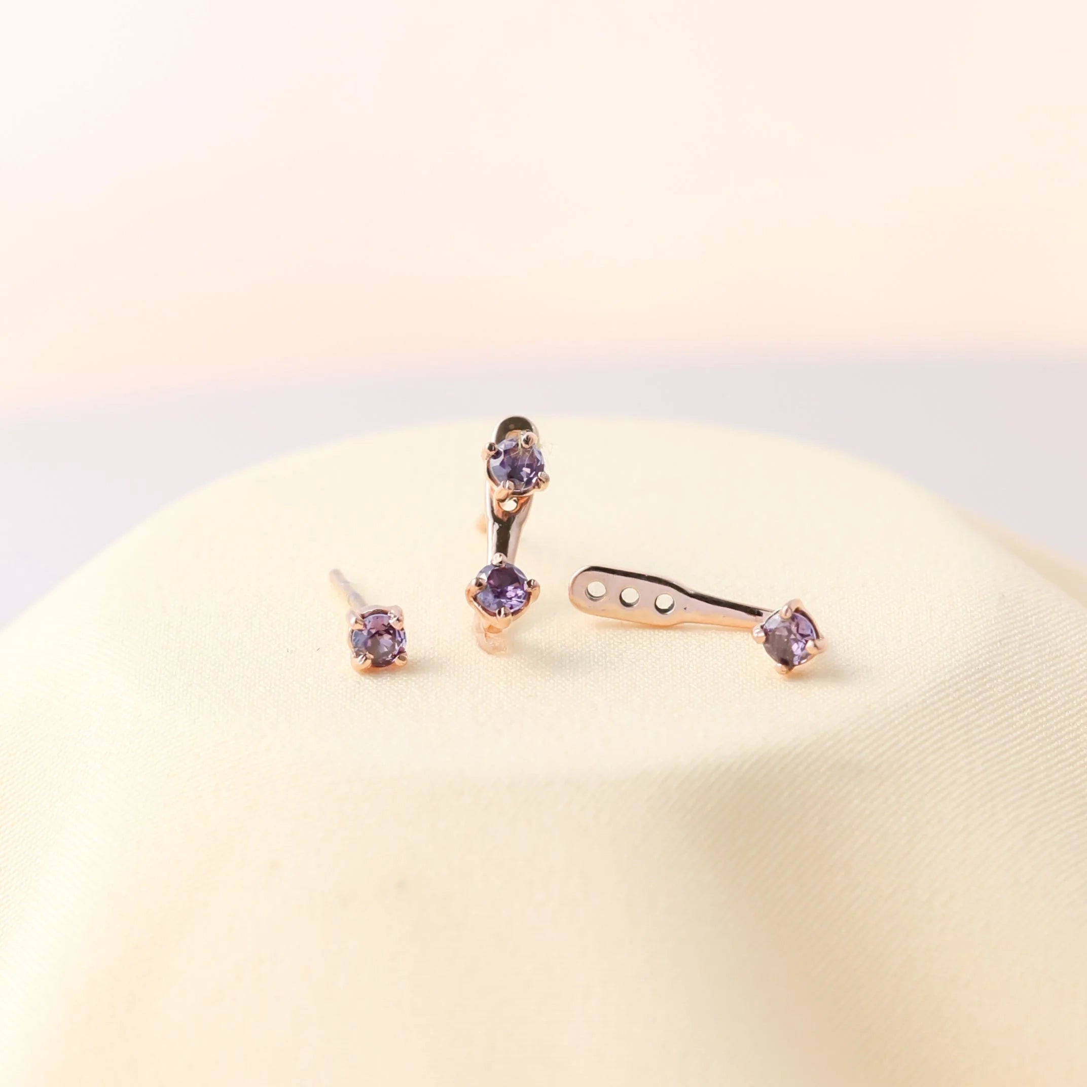 Birthstone Ear Jackets