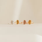 Gestures of Love Ring Silver 18K Gold Plated