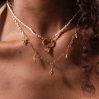 Dainty Shark Tooth Charm Silver 18K Gold Plated