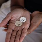 Custom Handwriting Charm Silver 18K Gold Plated