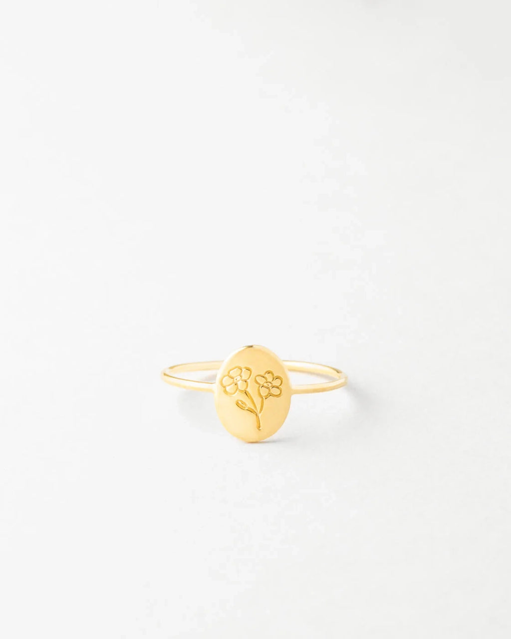 Birth Flower Ring
