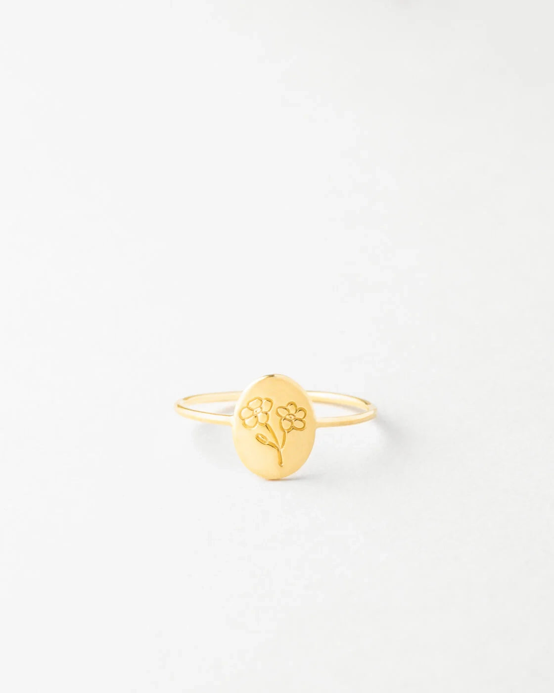 Birth Flower Ring