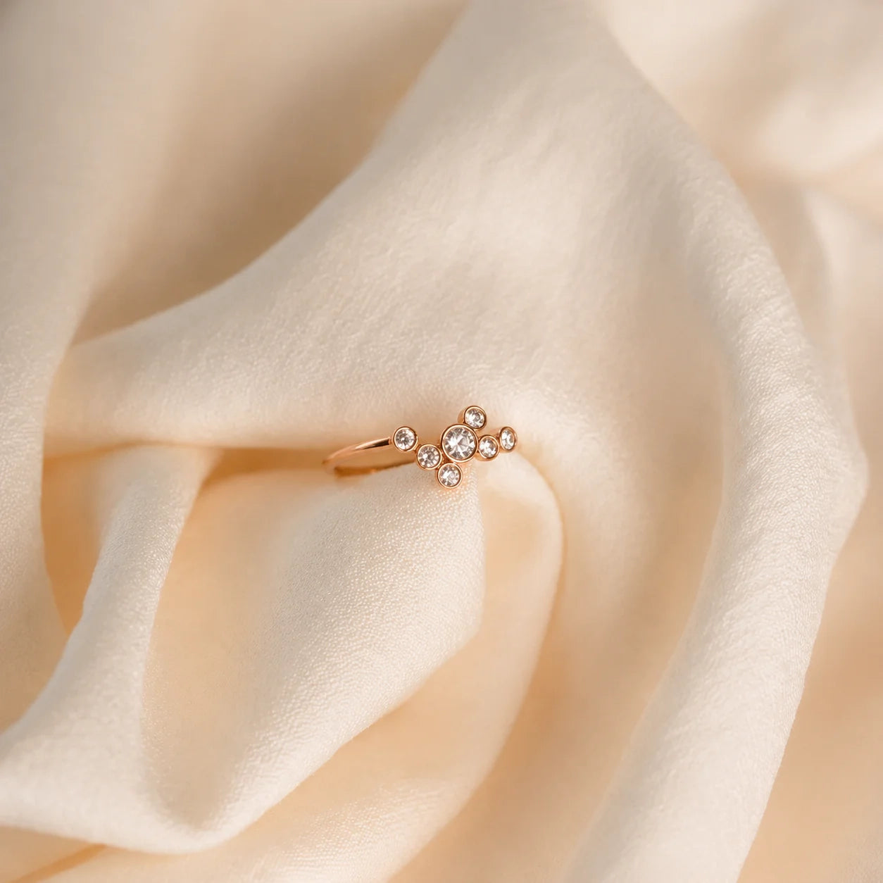 Cluster Birthstone Ring