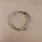 Eternal Link Bracelet Silver 18K Gold Plated