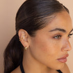 Lydia Duo Cuffs Silver 18K Gold Plated