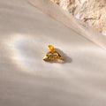 Heart Hand Charm Silver 18K Gold Plated