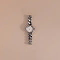 Heart Link Timepiece Silver 18K Gold Plated