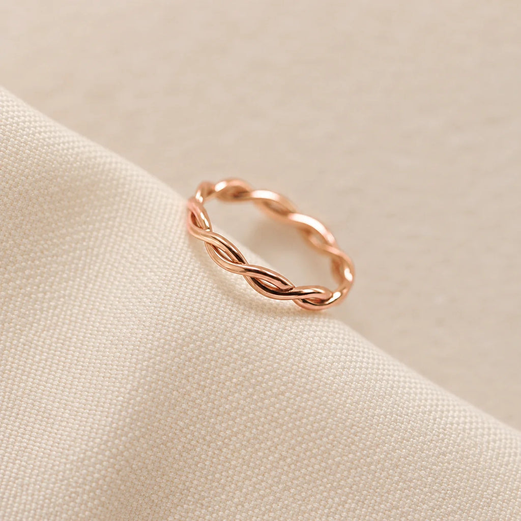 Braided Ring for Effortless Style