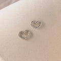 Heart Carabiner Set Silver 18K Gold Plated