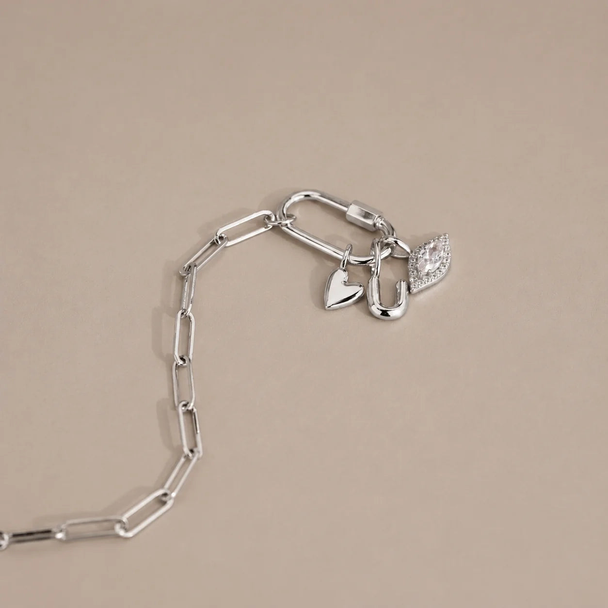 Dream Puff Heart Charm