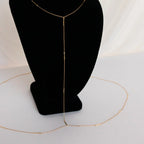 Kara Body Chain Silver 18K Gold Plated
