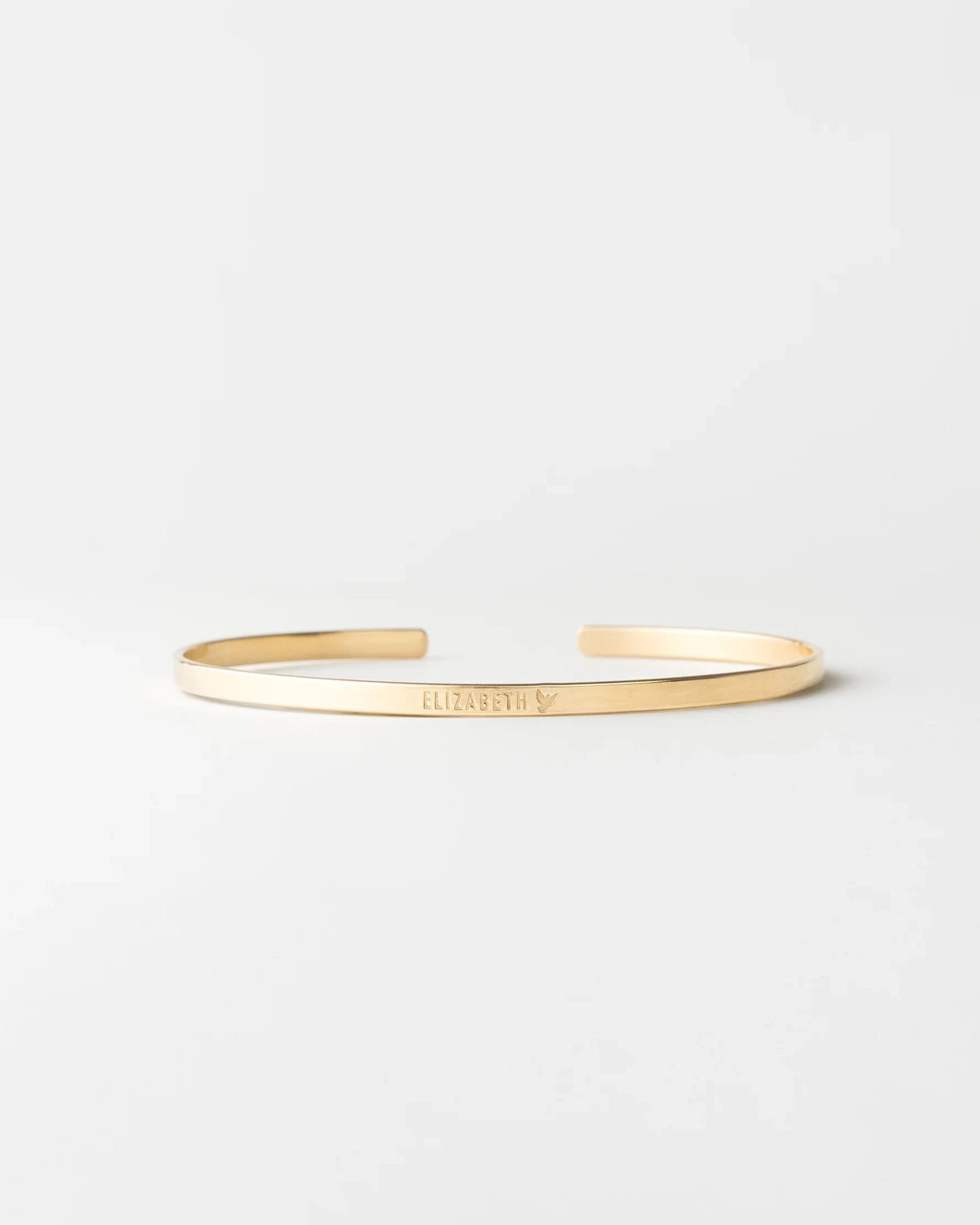 Solid Gold Novel Cuff Bracelet