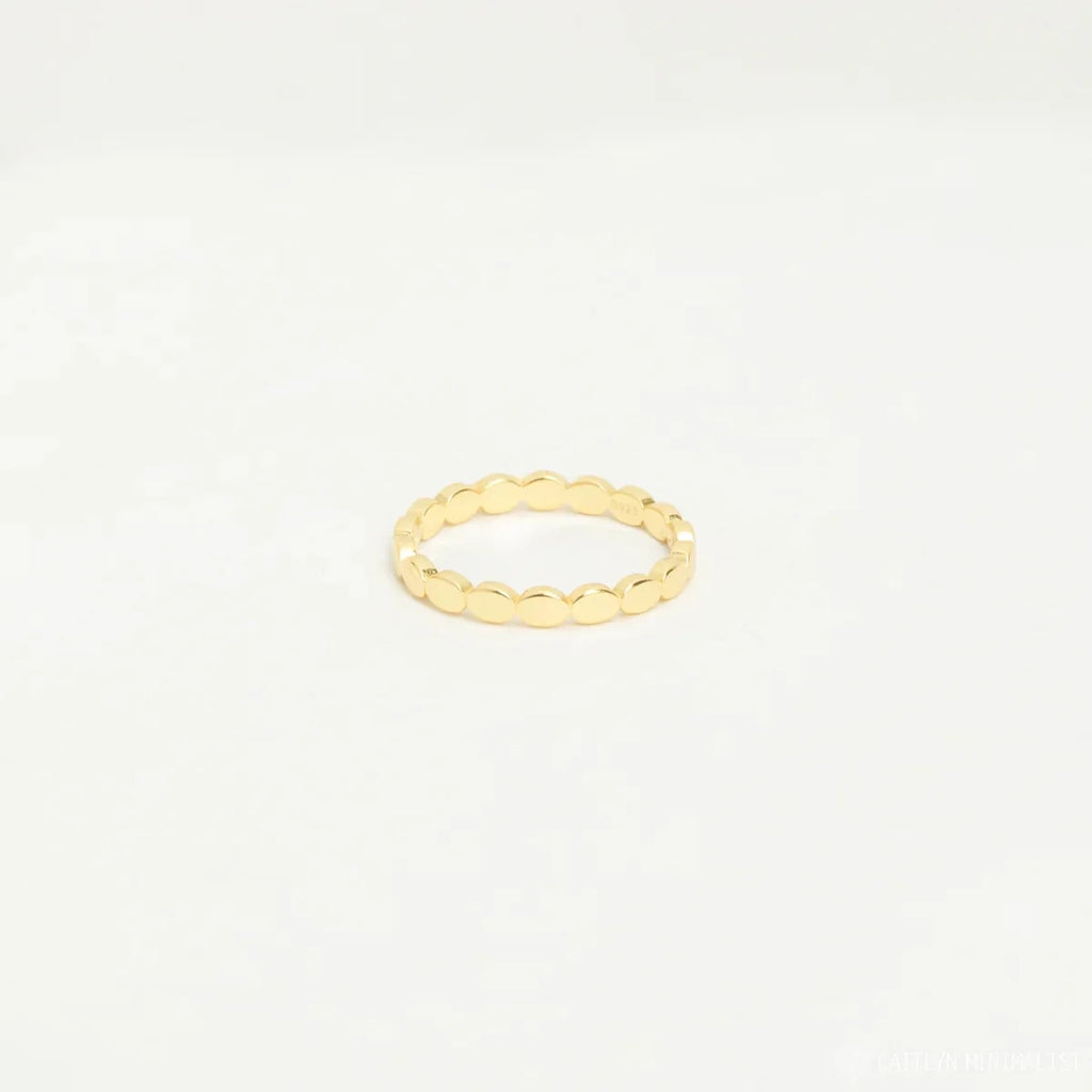 Luxe Bead Texture Ring