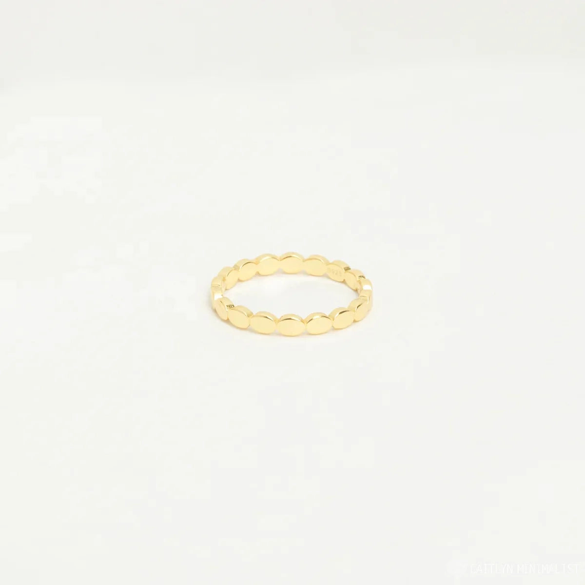 Luxe Bead Texture Ring