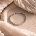 Classic Bangle in Silver Silver 18K Gold Plated