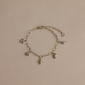 Seaside Charm Bracelet Silver 18K Gold Plated
