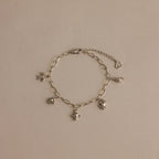 Seaside Charm Bracelet Silver 18K Gold Plated