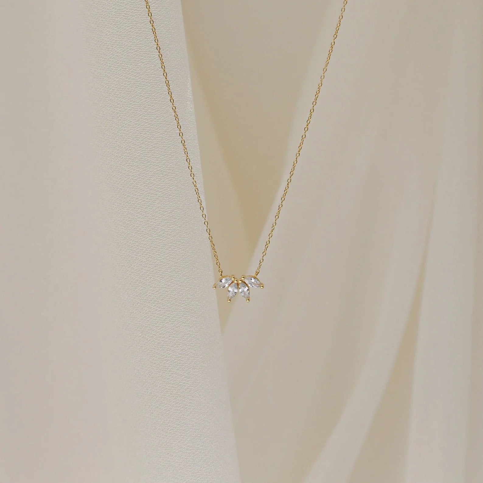 Marquise Diamond Necklace